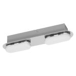 Ledvance Smart+ Wifi LED Wandleuchte Badezimmerbeleuchtung Silber 15W 1100lm - 830-865 Abstimmbares Weiß | IP44