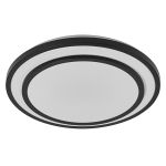 Ledvance LED-Deckenleuchte Orbis Berlin Schwarz 36W 2400lm - 830 Warmweiß