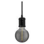 Osram LED Vintage 1906 Pendelleuchte Bobbin Schwarz | Geeignet für E27