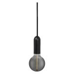 Osram LED Vintage 1906 Pendelleuchte Rund Schwarz | Geeignet für E27