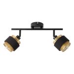 Ledvance Decor Spot Hornet Decke Spot Schwarz 2x2.8W - 827 Extra Warmweiß | Inkl. 2x E14