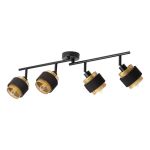 Ledvance Decor Spot Hornet Decke Spot Schwarz 4x2.8W - 827 Extra Warmweiß | Inkl. 4x E14