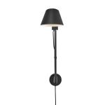DFTP by Nordlux LED Wandleuchte Stay Aluminium Schwarz | Geeignet für E27