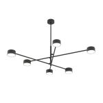 Emibig Deckenleuchte Natsu Stahl Schwarz | Geeignet für 6x GX53 - Max 12W