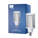 Philips TrueForce LED E27 HPL Klar 28W 3800lm 360D - 830 Warmweiß | Ersatz für 125W