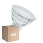 Mehrfachpackung 6x Osram LED Superstar Reflektor Spot GU10 PAR16 4.1W 350lm 120D - 940 Kaltweiß | Höchste Farbwiedergabe - Dimmbar - Ersatz Für 32W