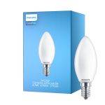 Philips Corepro LED Kerze E14 Matt 4.3W 470lm - 827 Extra Warmweiß | Ersatz für 40W