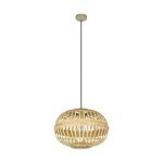 Eglo Pendelleuchte Amsfield Stahl Braun | IP20 - Geeignet für 1x E27 