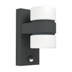 Eglo Wandleuchte Atollari Aluminium Anthrazit Up & Down 4W 360lm - 830 Warmweiß | IP44