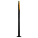 Eglo Stehlampe Barbotto Stahl Schwarz, Gold 4.5W 345lm - 830 Warmweiß | Geeignet für GU10