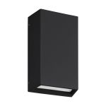 Eglo Wandleuchte Spongano Aluminium Schwarz Up & Down 5W 600lm - 830-840-850-865 CCT | IP65