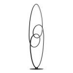 Eglo Stehlampe Gianella Stahl Schwarz 38W 4400lm - 830 Warmweiß
