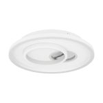 Eglo Wand und Deckenleuchte Tiriolo Stahl Weiß Silber 14W 1800lm - 840 Kaltweiß | IP20 