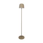 Eglo Stehlampe Mannera-L Aluminium Sanded 4W 440lm - 824-830-840 CCT | IP54 - 3-Stufen Dimmbar