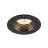 SLV New Tria 68 Spot Aluminium Schwarz Rund 8.3W 460lm 38D - 927 Extra Warmweiß | Ausschnitt 68mm -  Höchste Farbwiedergabe - Dimmbar 