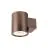 SLV Oculus Wandleuchte Aluminium Bernstein Rund 15W 550lm - 920-930 Dim To Warm | Höchste Farbwiedergabe - Dimmbar 