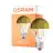 Osram Classic LED E27 Birne Fadenlampe Spiegel Gold 6.5W 650lm - 827 Extra Warmweiß | Ersatz Für 50W