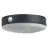Ledvance LED Wandleuchte Endura Stil Solar Tossa Schwarz 6W 500lm - 830 Warmweiß