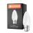 Ledvance Classic Performance LED Glühbirne B22d Kerze Fadenlampe Matt 4W 470lm - 827 Extra Warmweiß | Ersatz für 40W