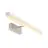 Nordlux Otis 60 Wandleuchte Aluminium Chrom 17W 1650lm 930 Warmweiß | IP44 - Höchste Farbwiedergabe - 3Step Dimmbar