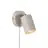 Nordlux Explore Wandleuchte Metall Beige | Geeignet für GU10