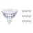 Mehrfachpackung 10x Philips CorePro LEDspot LV GU5.3 MR16 7W 830 36D | Warmweiß - Ersatz für 50W