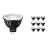 Mehrfachpackung 10x Philips LEDspot ExpertColor GU5.3 MR16 6.5W 927 10D (MASTER) | Extra Warmweiß - Höchste Farbwiedergabe - Dimmbar - Ersatz für 35W
