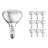 Mehrfachpackung 10x Philips R125 IR 375W E27 230-250V