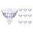 Mehrfachpackung 10x Philips LEDspot VLE GU5.3 MR16 7.5W 12V 927 36D (MASTER) | Extra Warmweiß - Dimmbar - Ersatz für 50W