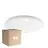 Mehrfachpackung 4x Noxion LED-Wand- und Deckenleuchte Corido V2 Weiß 12/16/20W 2000lm 830-840-865 CCT | IP44 - Bewegungs- und Lichtsensor