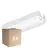 Mehrfachpackung 6x Ledvance Led-Wand- Und Deckenleuchte Compact Weiß 9W 840lm - 830 Warmweiß | 356x115mm - IP65 - Bewegungs- Und Lichtsensor