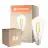 Mehrfachpackung 6x Ledvance Fadenlampe LED E27 Birne Klar 3.8W 806lm - 830 Warmweiß | Ersatz für 60W