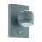 Eglo Wandleuchte Sesimba 1 Stahl Silber Up & Down 3W 330lm - 830 Warmweiß | IP44 - Bewegungs- und Lichtsensor