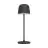Eglo Tischlampe Mannera Aluminium Schwarz 2W 200lm - 830 Warmweiß | IP54 - Touch Dimmbar - USB-C