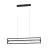 Eglo Pendelleuchte Siberia Stahl Schwarz 34W 4500lm - 830-865 Abstimmbares Weiß | IP20 - Dimmbar 