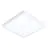 Eglo Connect.Z Smart Deckenleuchte Badezimmerbeleuchtung Fueva 6-Z Plastik Weiß 17.8W 2700lm - 827-865 Abstimmbares Weiß + RGB | Dimmbar
