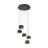 Eglo Pendelleuchte Hortunas Stahl Schwarz 5.8W 690lm - 830 Warmweiß | IP20 - Dimmbar 