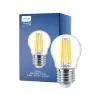 Philips Master Value LED Lustre E27 Kugel Fadenlampe Klar 3.4W 470lm - 927 Extra Warmweiß | Höchste Farbwiedergabe - Dimmbar - Ersatz für 40W