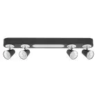 Ledvance LED Decor Spot Neptune Stahl Schwarz 27W 1280lm - 830 Warmweiß