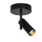 Nordlux Jerome Deckenleuchte Metall Schwarz | 55mm - Geeignet für GU10