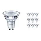 Mehrfachpackung 10x Philips CorePro LEDspot MV GU10 3.5W 840 36D | Kaltweiß - Ersatz für 35W
