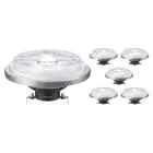 Mehrfachpackung 6x Philips MASTER LED Spot G53 AR111 10.8W 620lm 40D - 930 Warmweiß | Höchste Farbwiedergabe - Dimmbar - Ersatz für 50W