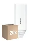 Mehrfachpackung 20x Philips CorePro PL-T LED Glühbirne HF 6.5W - 830 Warmweiß | 4-Pins - Ersatz Für 18W