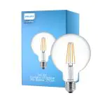 Philips Corepro LED Globe E27 Fadenlampe Klar 95mm 7W 806lm - 827 Extra Warmweiß | Ersatz Für 60W
