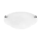 Eglo Wand und Deckenleuchte Salome Stahl Chrom | IP20 - Geeignet für 1x E27 
