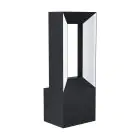 Eglo Wandleuchte Riforano Aluminium Schwarz 5W 550lm - 830 Warmweiß | IP44