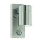 Eglo Wandleuchte Riga 5 Rostfreier Stahl 2W 250lm - 830 Warmweiß | IP44 - Bewegungssensor