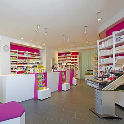 Apothekenbeleuchtung mit LED