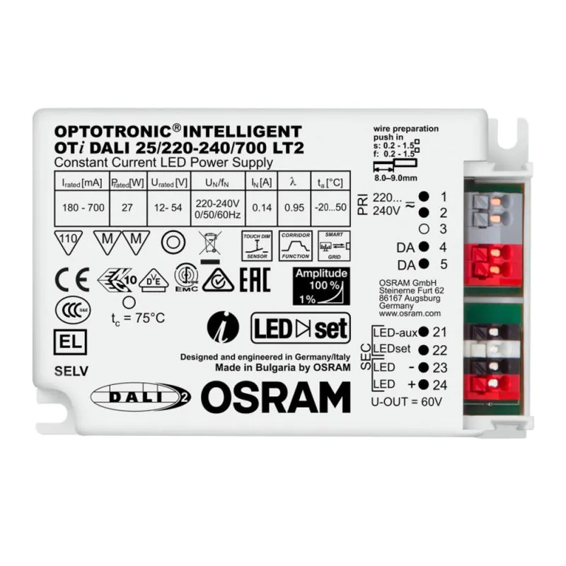 DALI Treiber von Osram